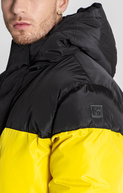 Yellow Sauce Puffer Jacket