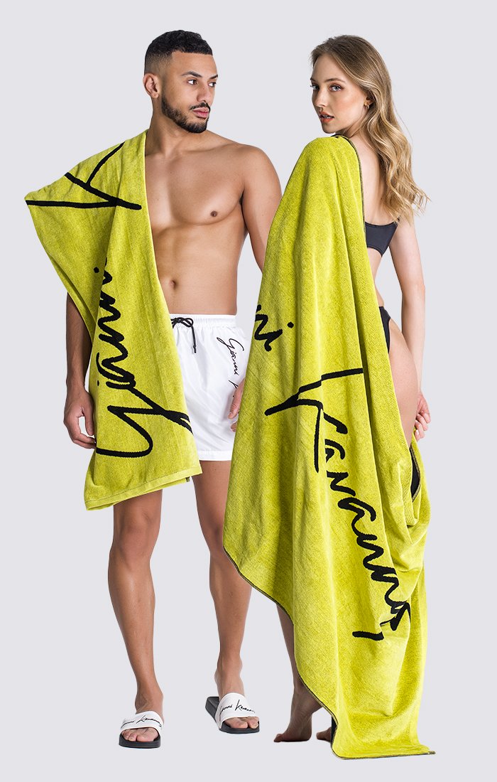 Neon Yellow Signature Towel