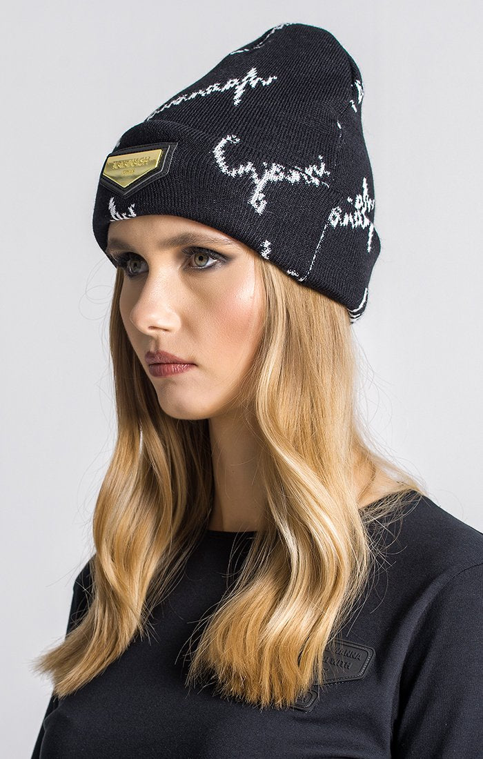 Black GK Signature Beanie