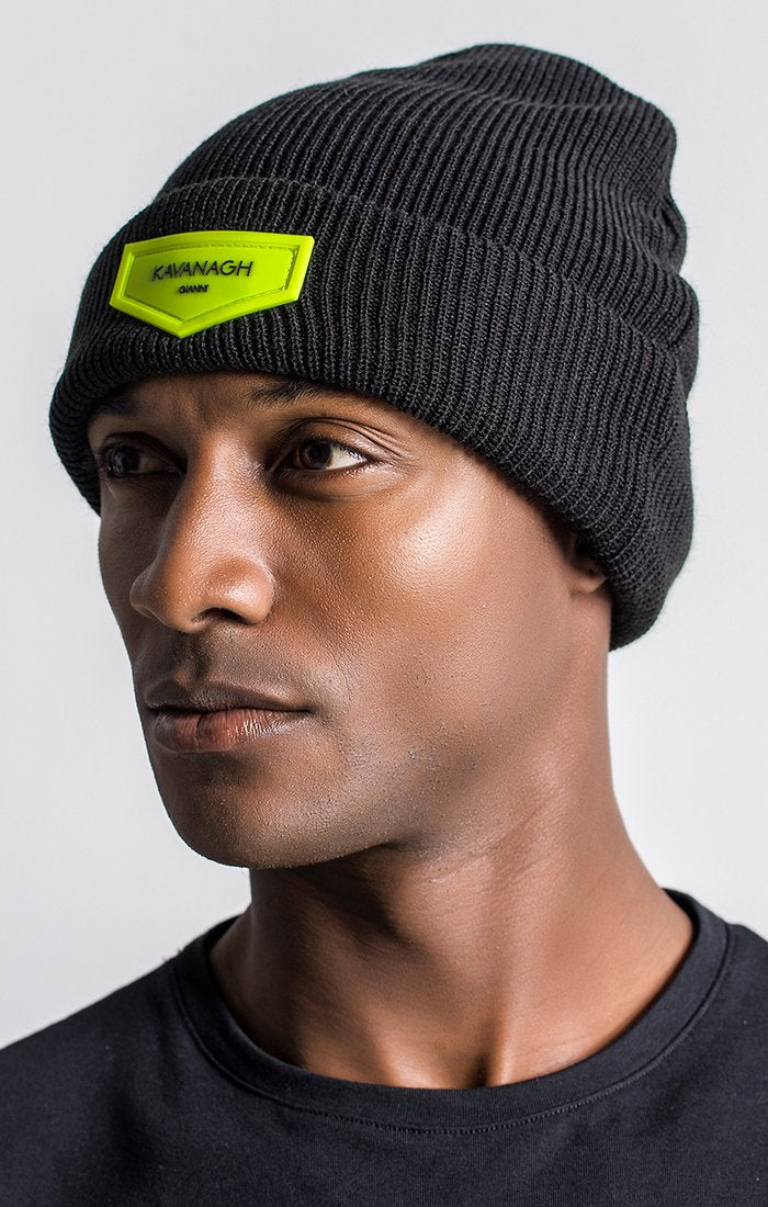 Neon online green beanies