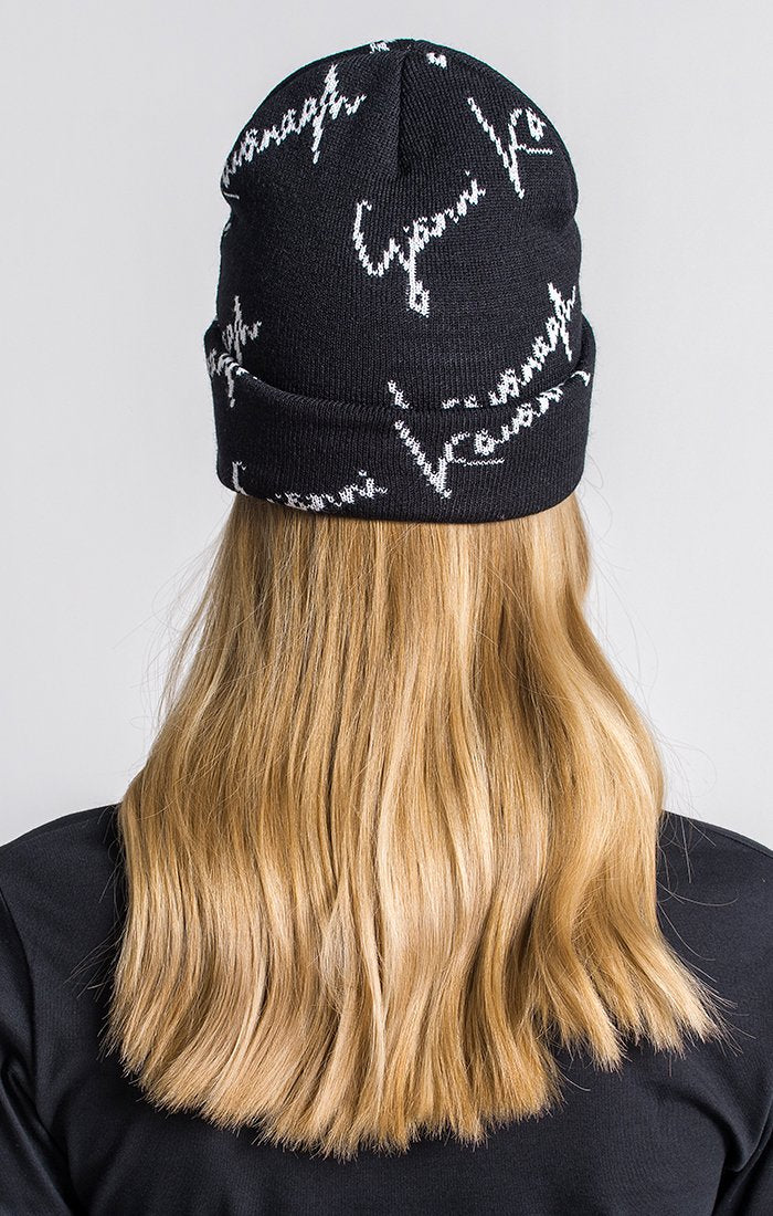 Black GK Signature Beanie