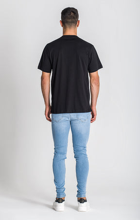 Black Essential Maxi Regular Tee