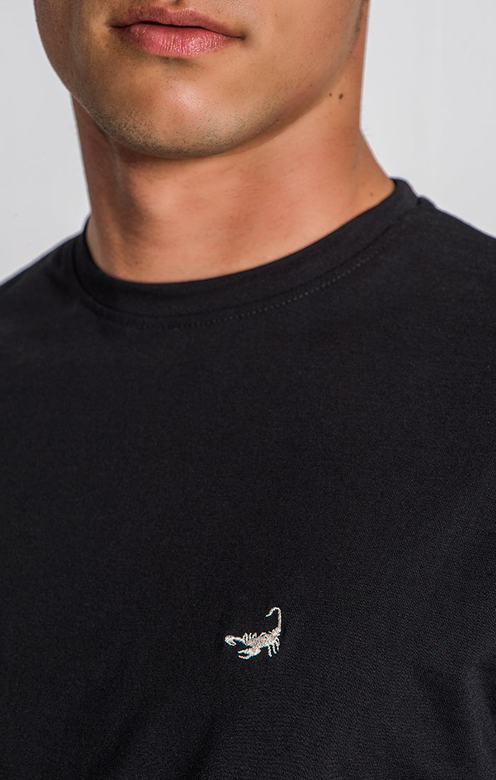 Black Essential Scorpio Tee