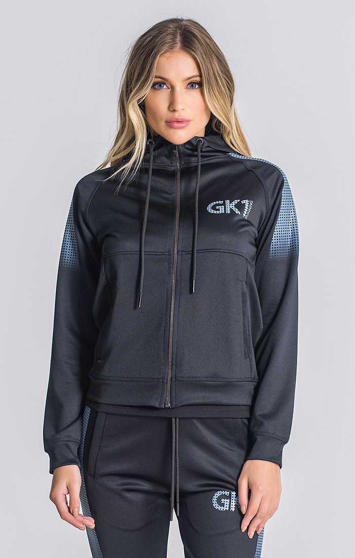 Chaqueta Con Capucha Negra GK1