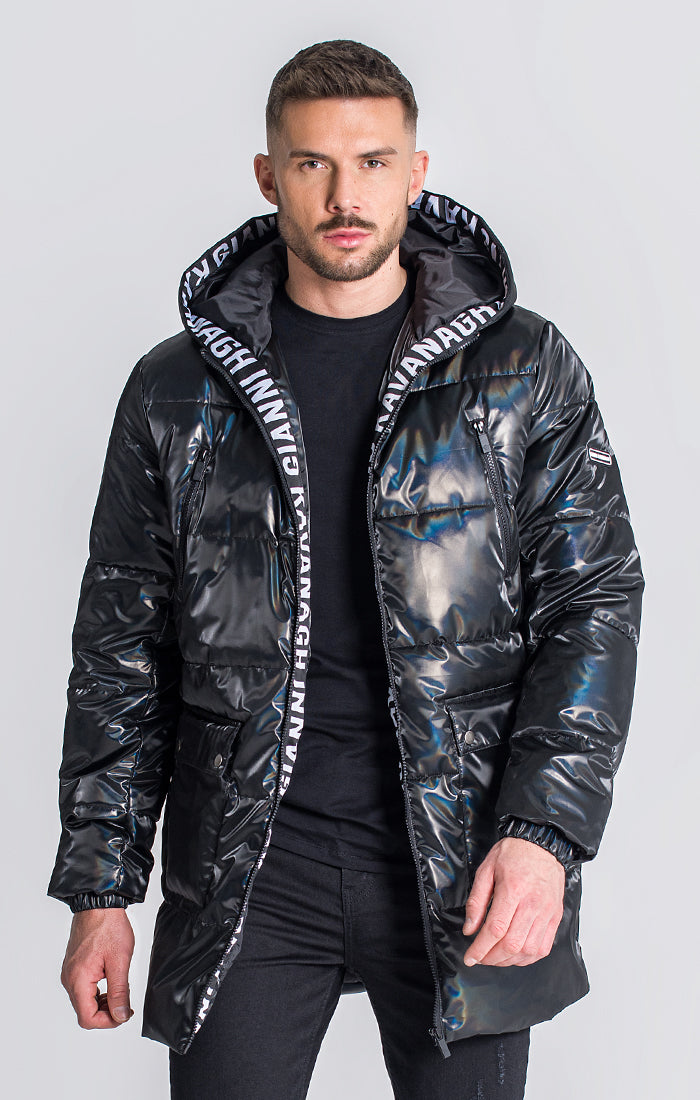 Black Iceland Puffer Coat
