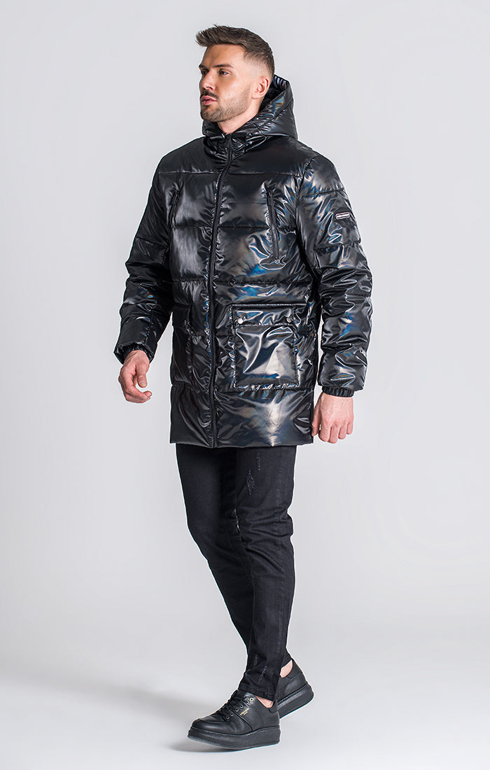 Black Iceland Puffer Coat