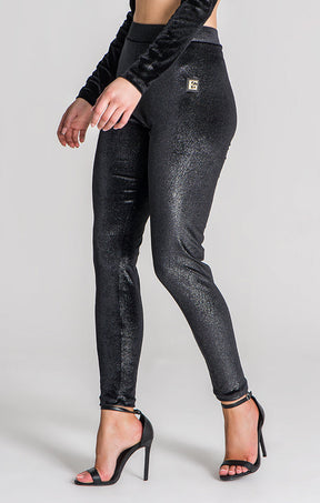 Black Novel Leggings