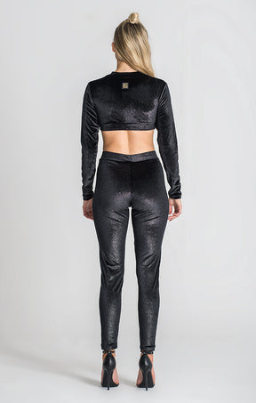 Black Novel Longsleeve Tee