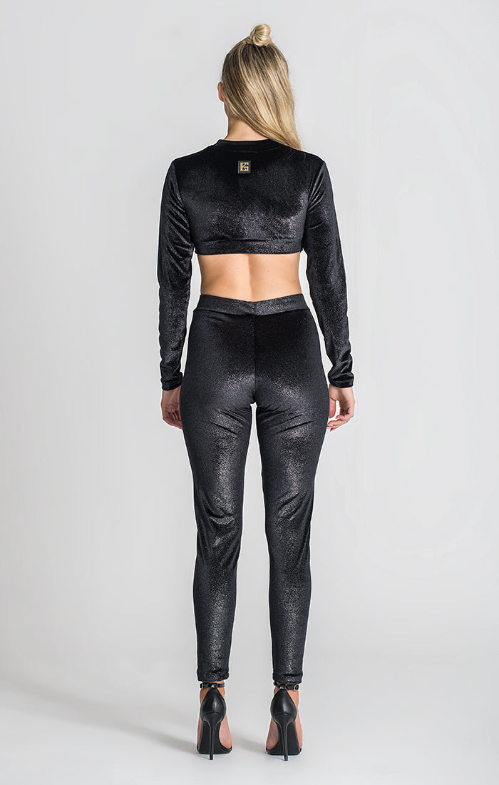 Black Novel Longsleeve Tee