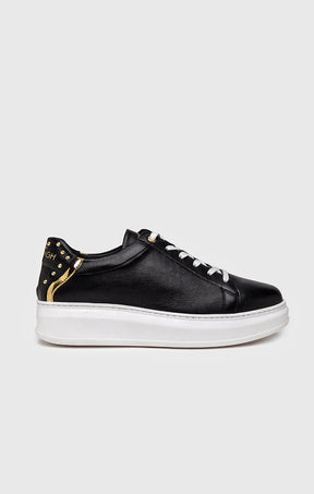 Black Punk Upscale Sneakers