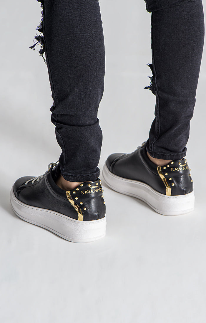 Black Punk Upscale Sneakers