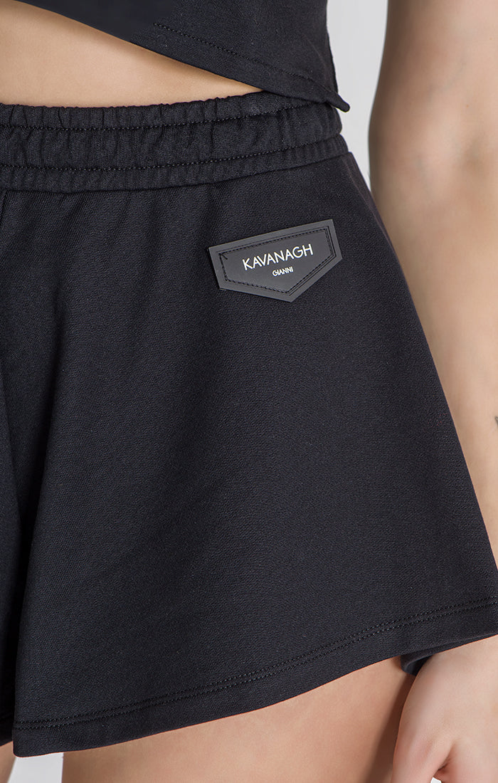 Black Reverse Shorts
