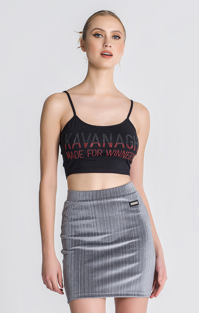 Black Under Crop Top
