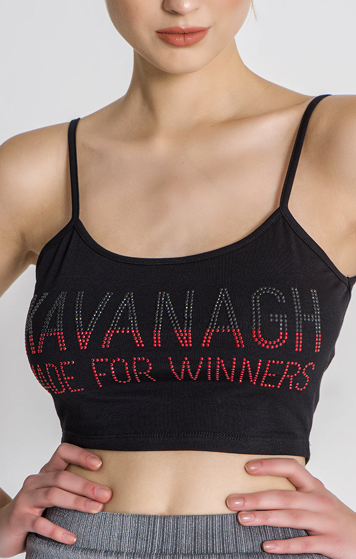 Black Under Crop Top