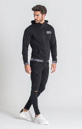 Black Under Elastic Jacket