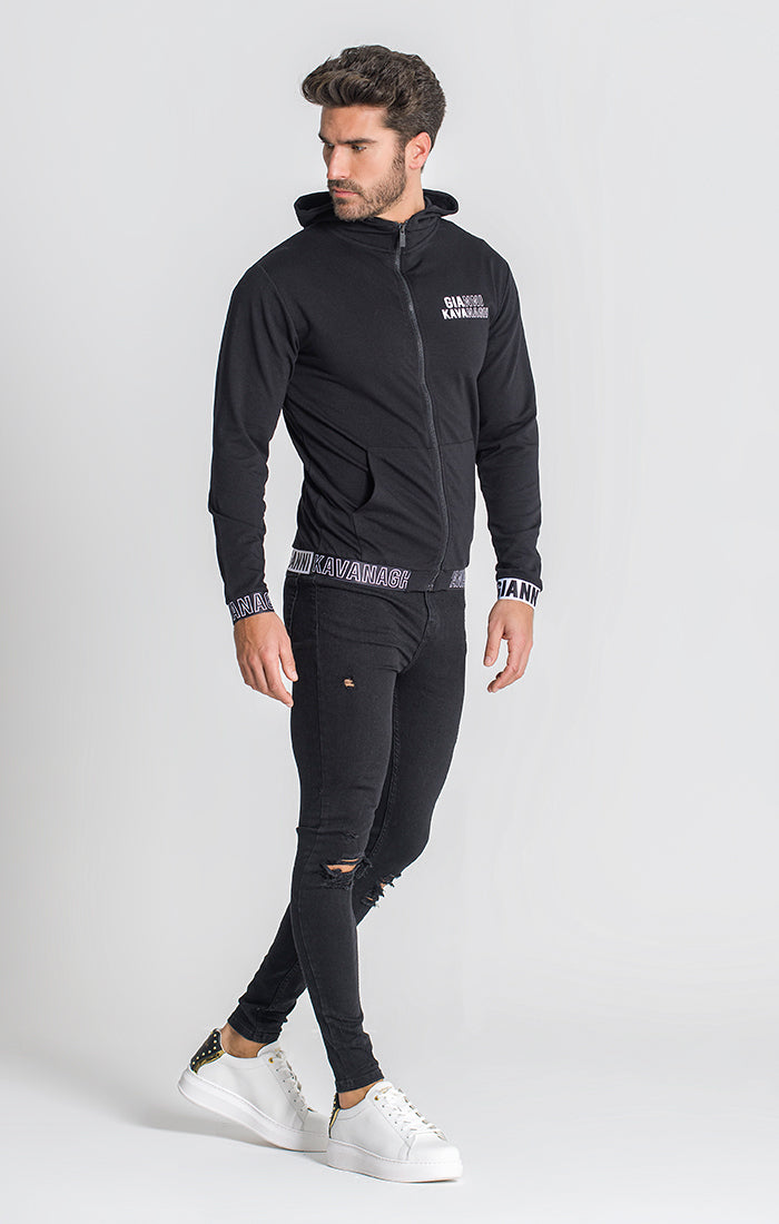 Black Under Elastic Jacket
