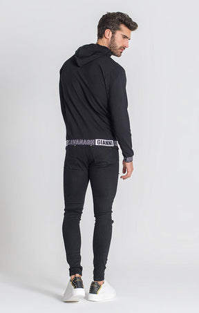 Black Under Elastic Jacket