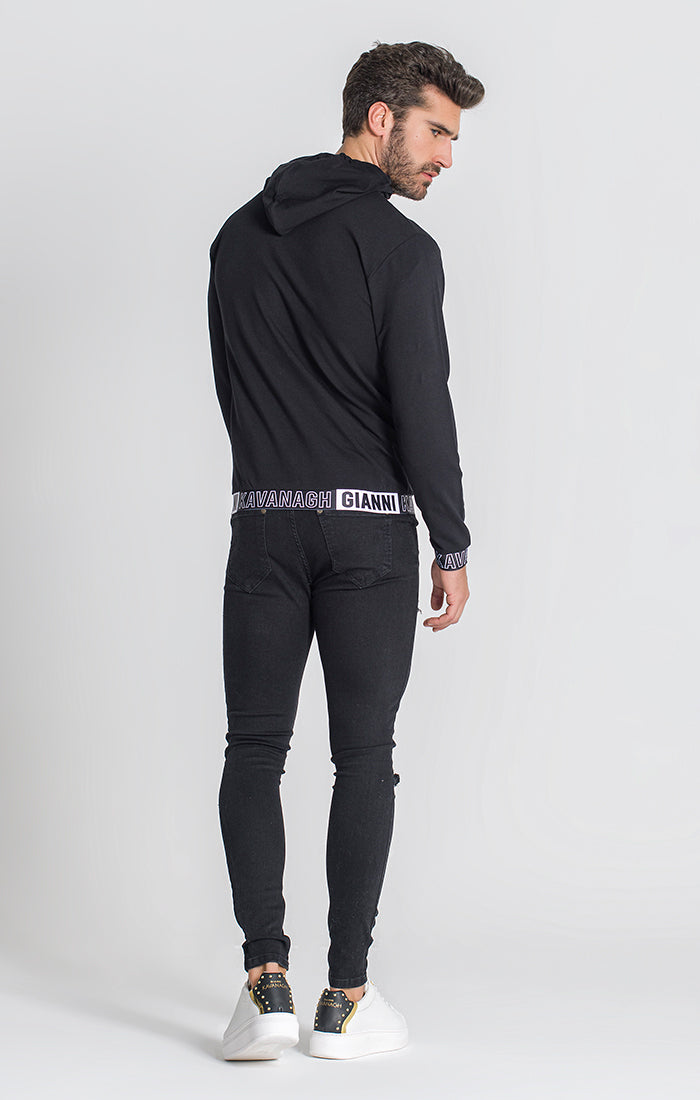 Black Under Elastic Jacket