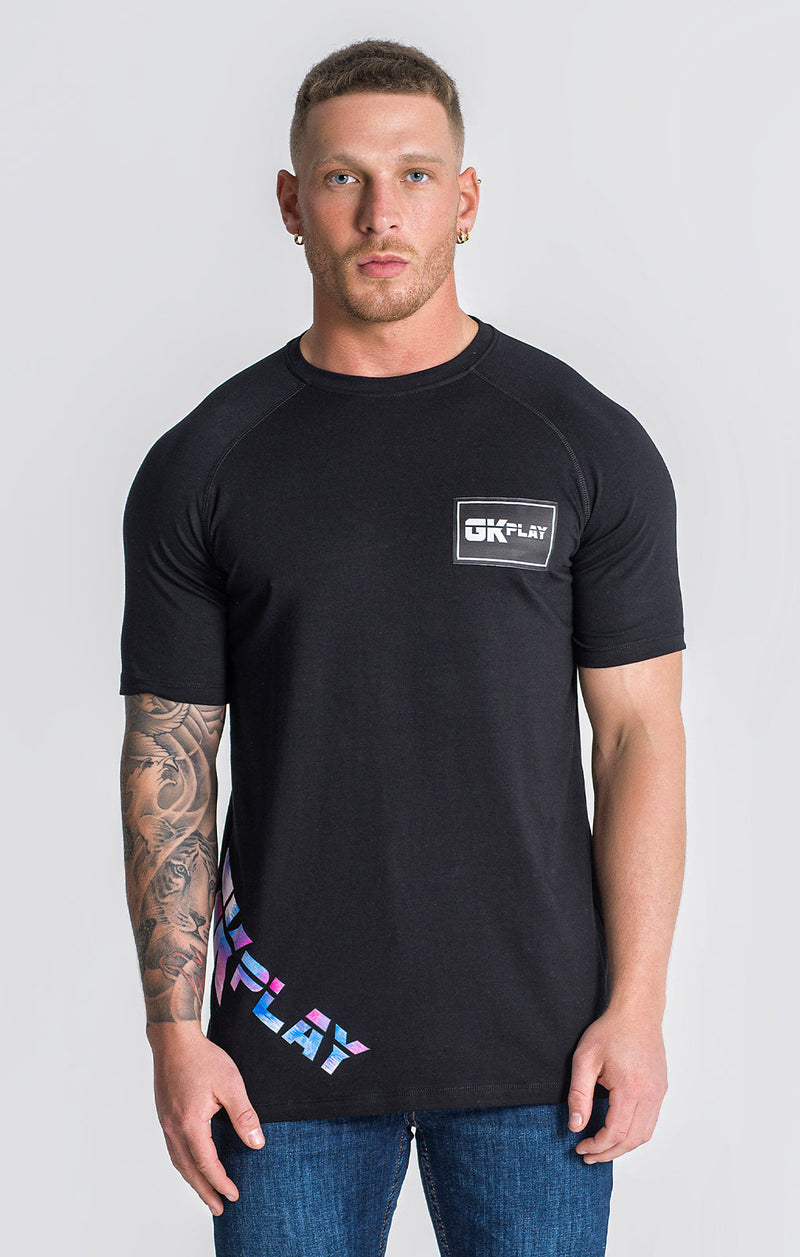 Black GK Play Raglan Tee