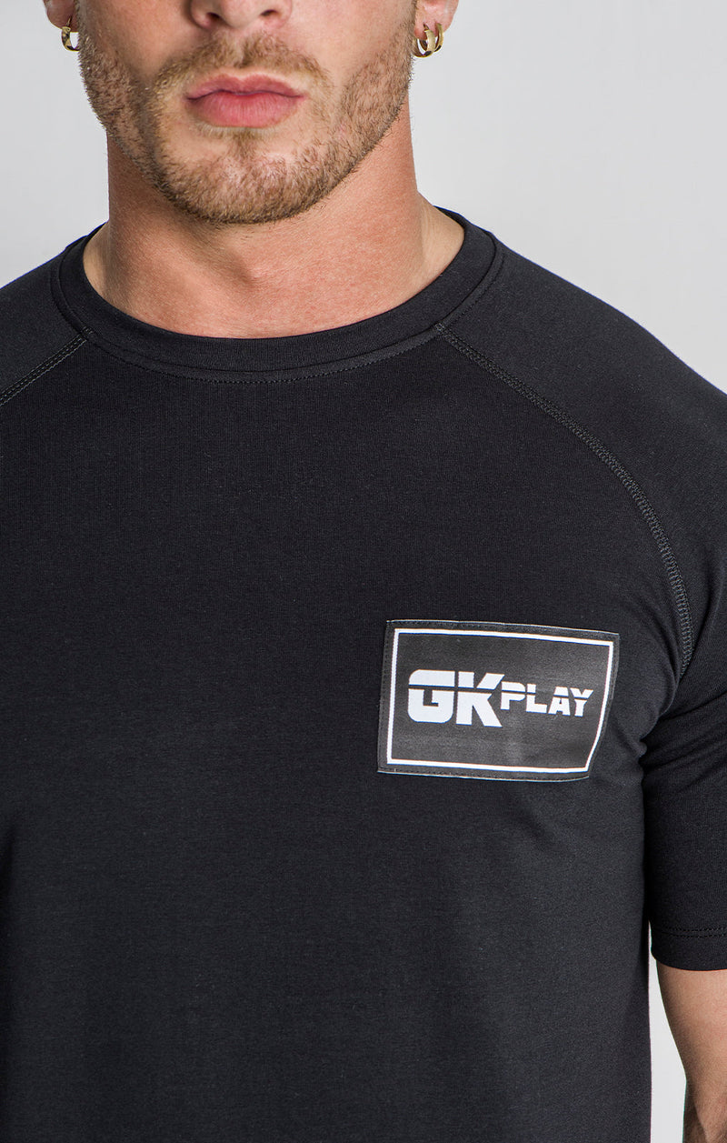 Black GK Play Raglan Tee