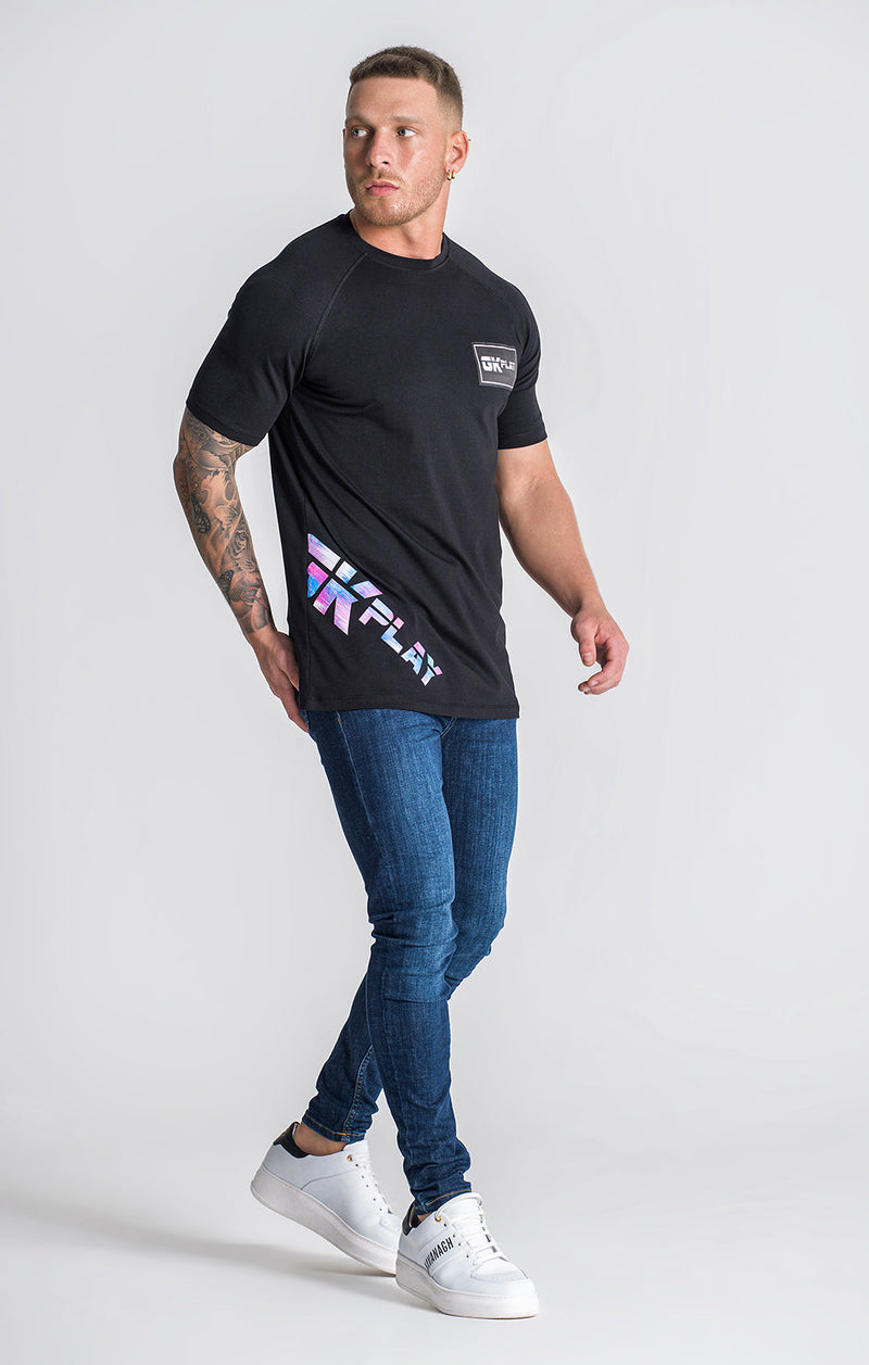 Black GK Play Raglan Tee