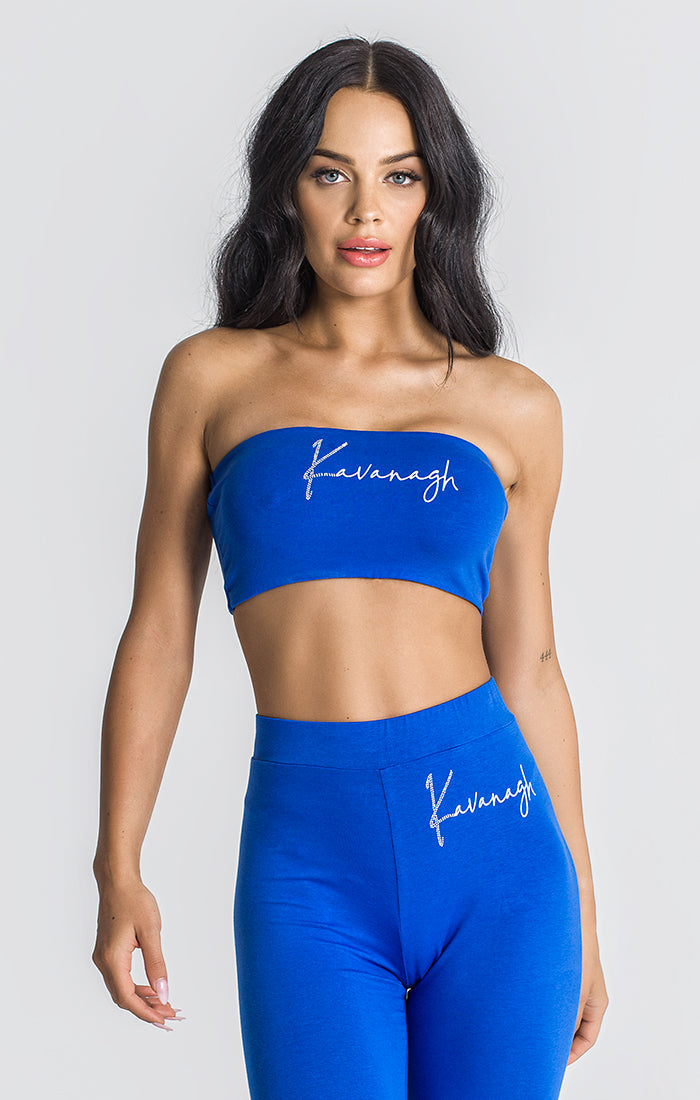 Blue Thunder Crop Top