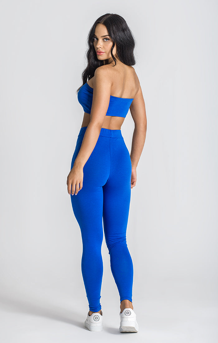 Blue Thunder Crop Top
