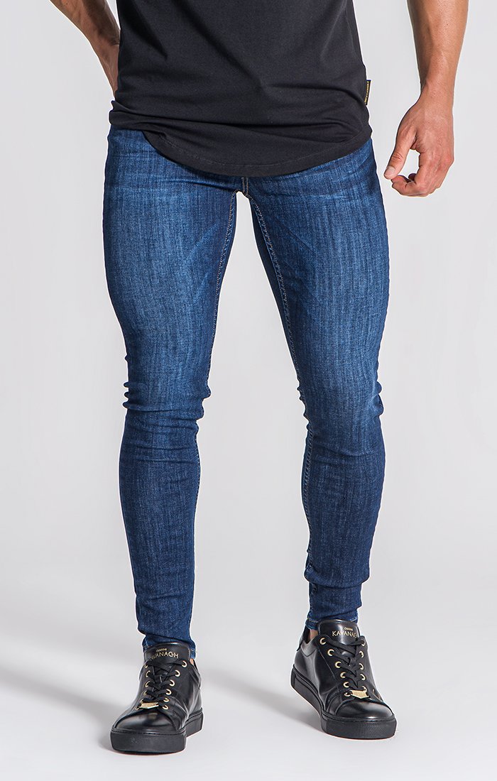 Jeans Skinny Azul Oscuro Básicos