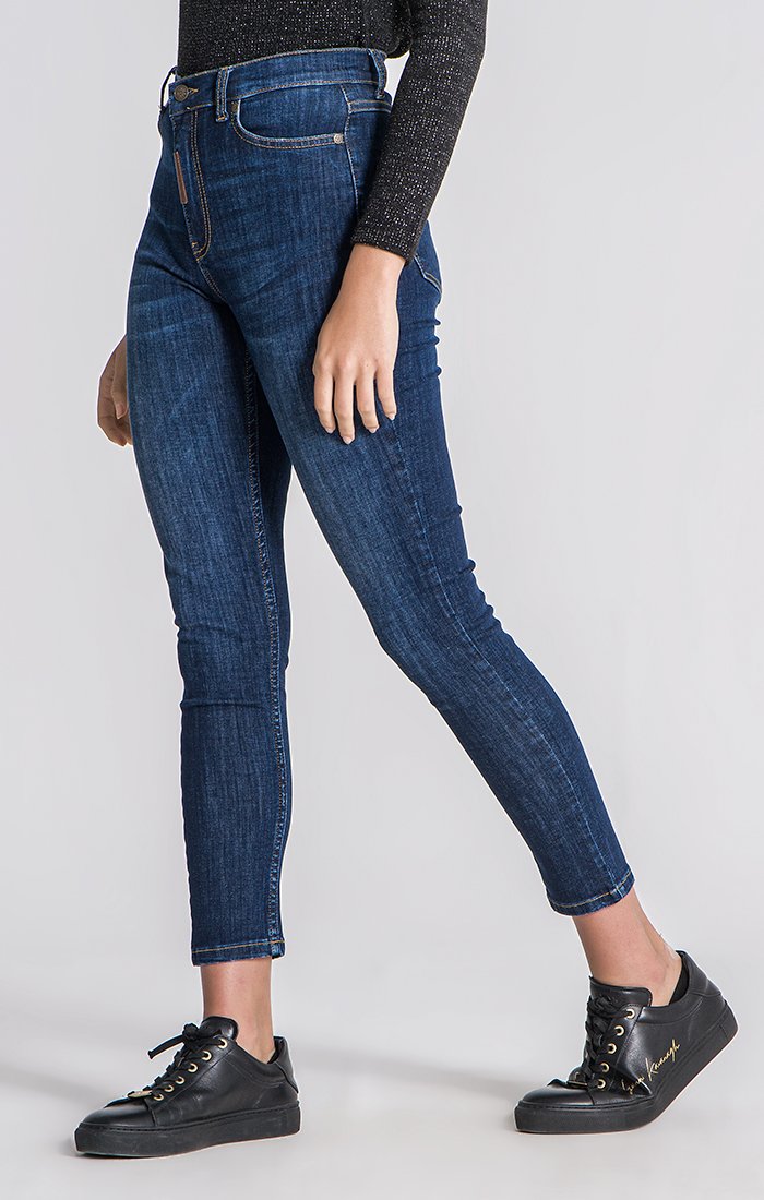 Dark Blue Core Skinny Jeans