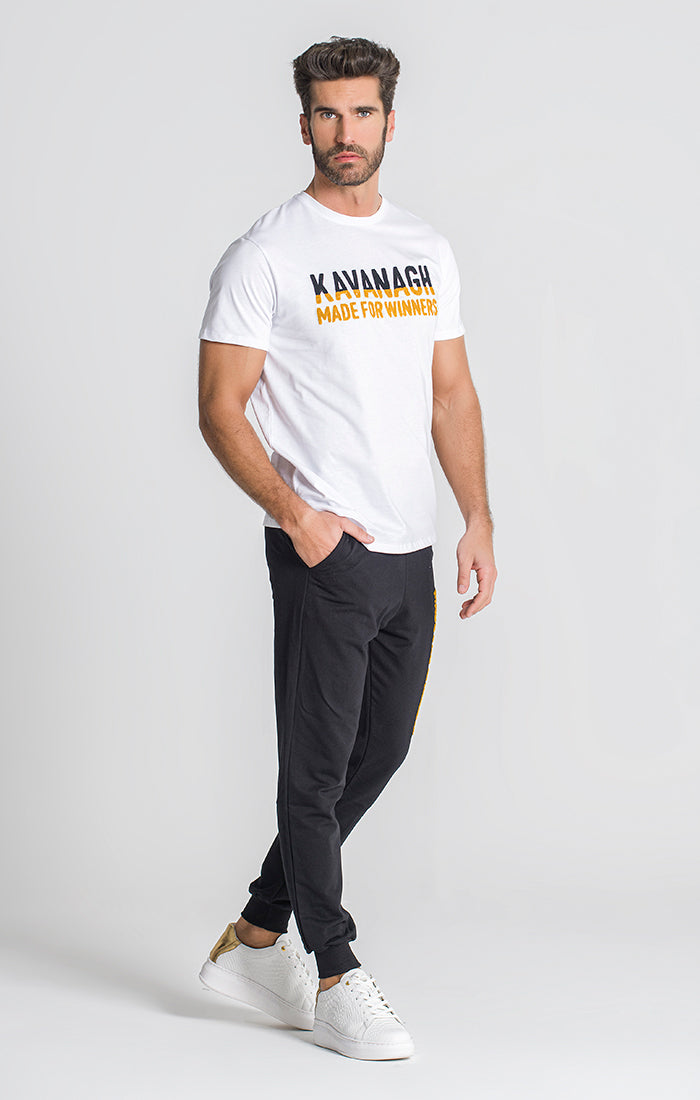White Feel Curly Logo Tee