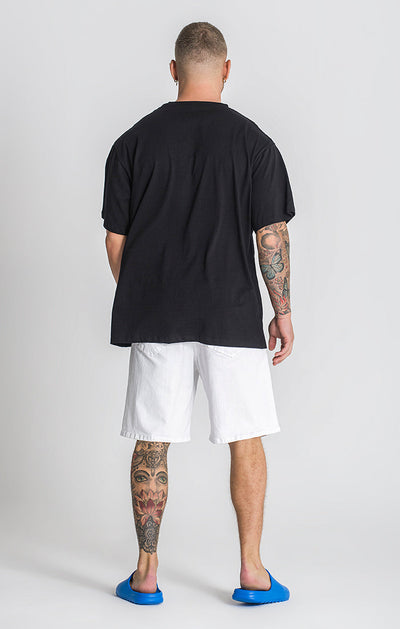 Black IDGAF Oversized Tee