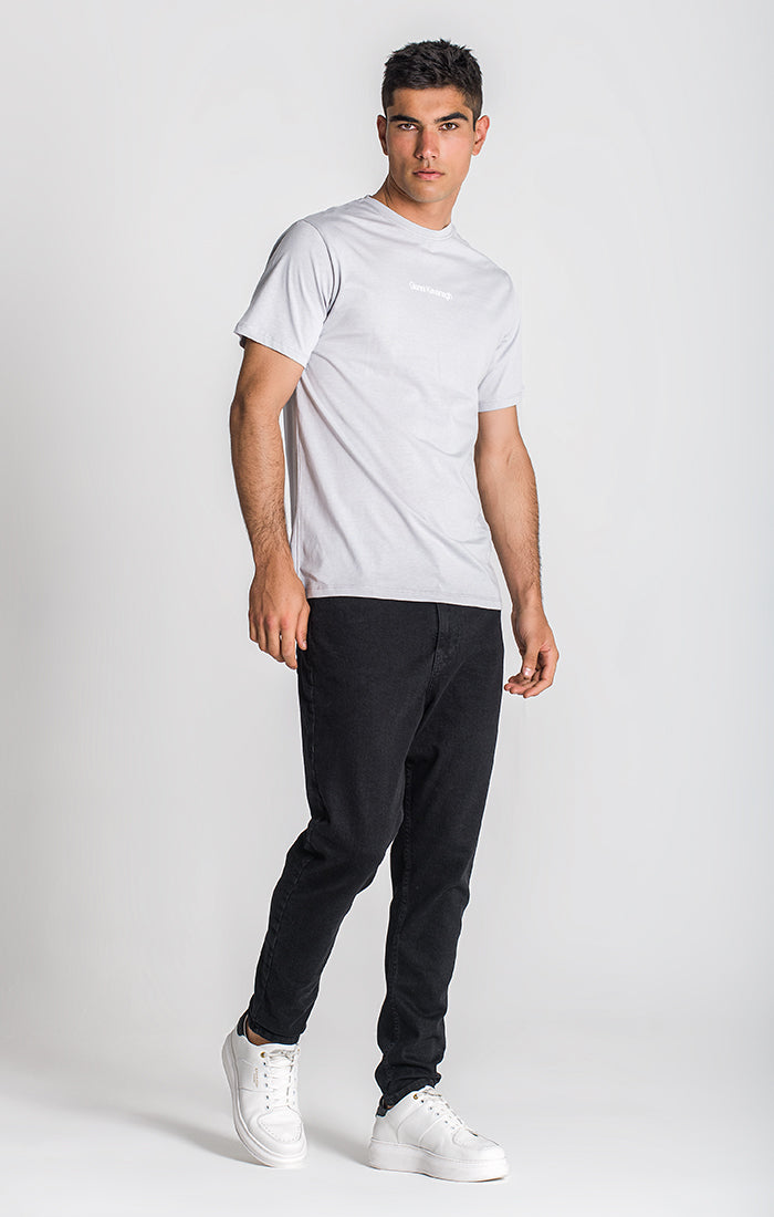 Grey Essential Micro Regular Tee