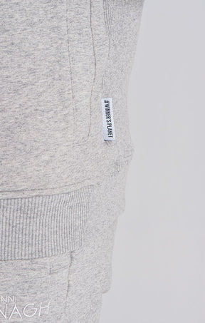 Grey Melange Winners Planet Hoodie