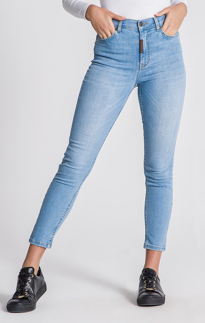 Compra Pantalones Vaqueros Azul Claro para Mujer Gianni Kavanagh