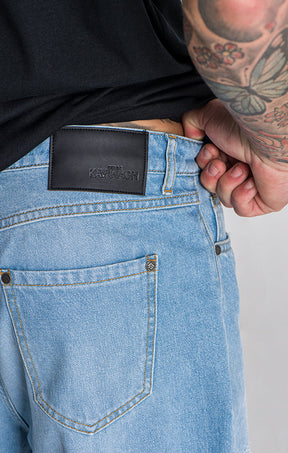 Light Blue Holi Jeans