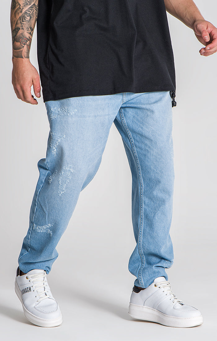 Light Blue Holi Jeans