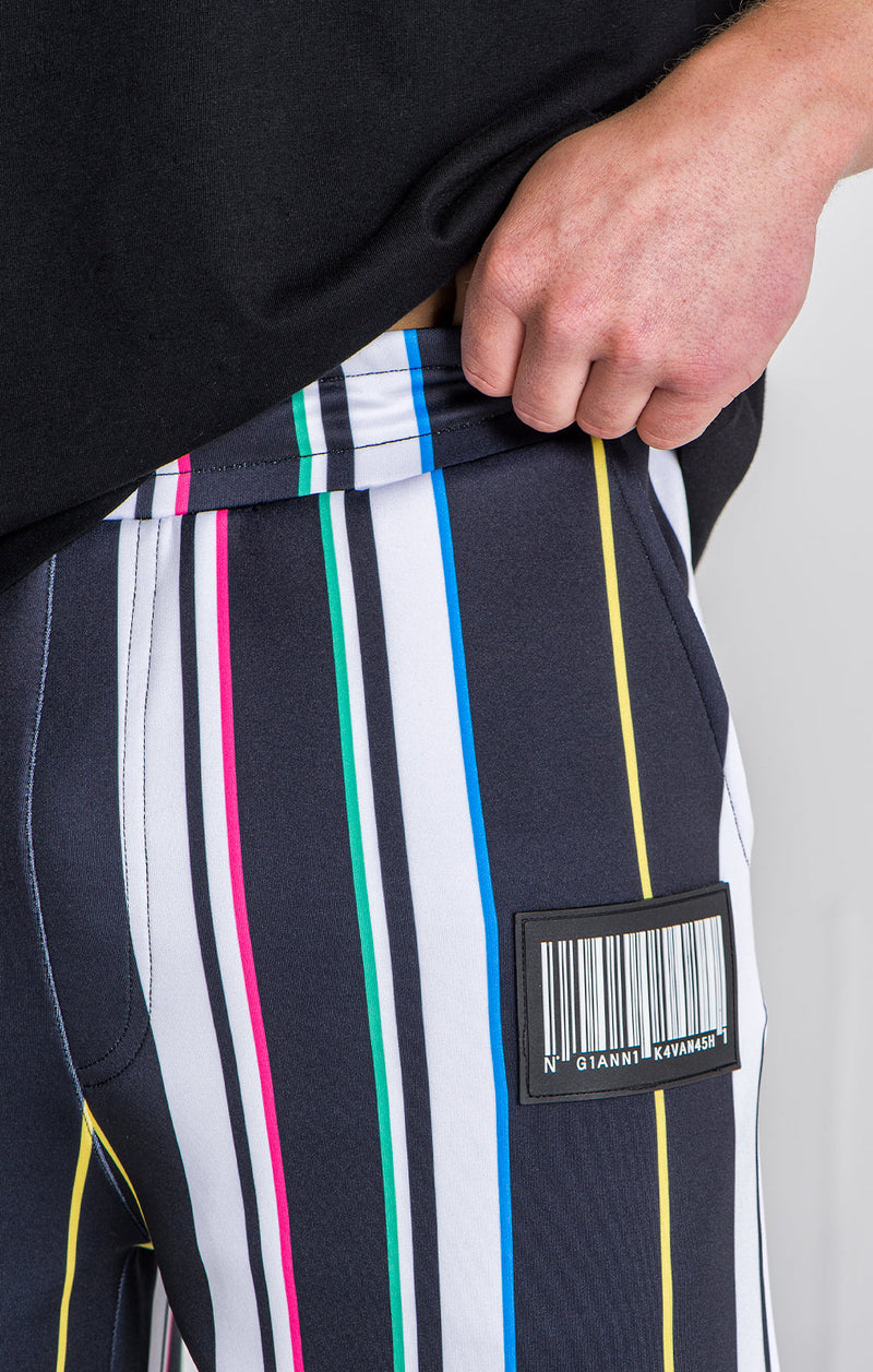 Multicolor Barcode 2.0 Shorts