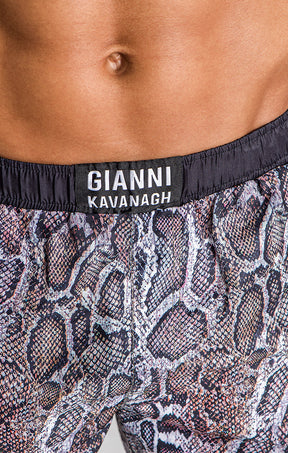 Multicolor Fighter Swimshorts