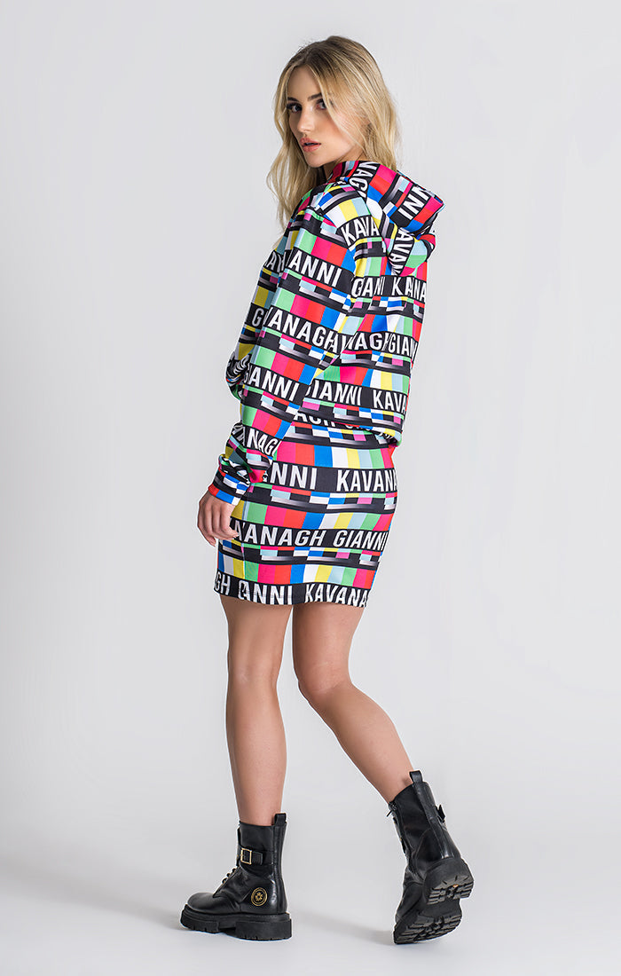 Multicolor Signal Hoodie