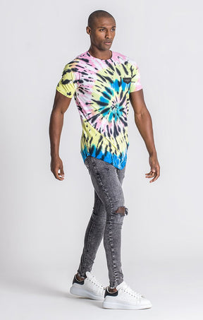 Multicolor Tie Dye Tee
