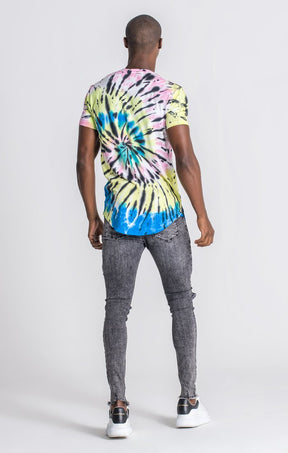Multicolor Tie Dye Tee