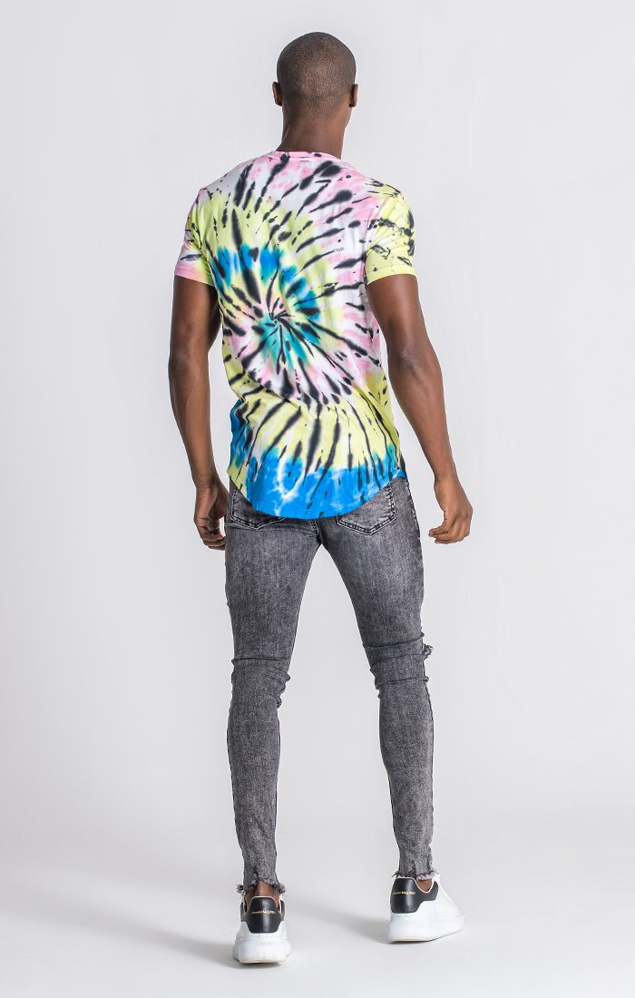 Multicolor Tie Dye Tee