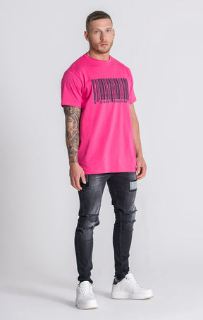 Pink Barcode 2.0 Tee