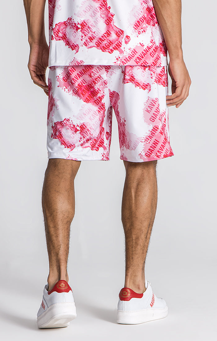 Pink Lotus Shorts