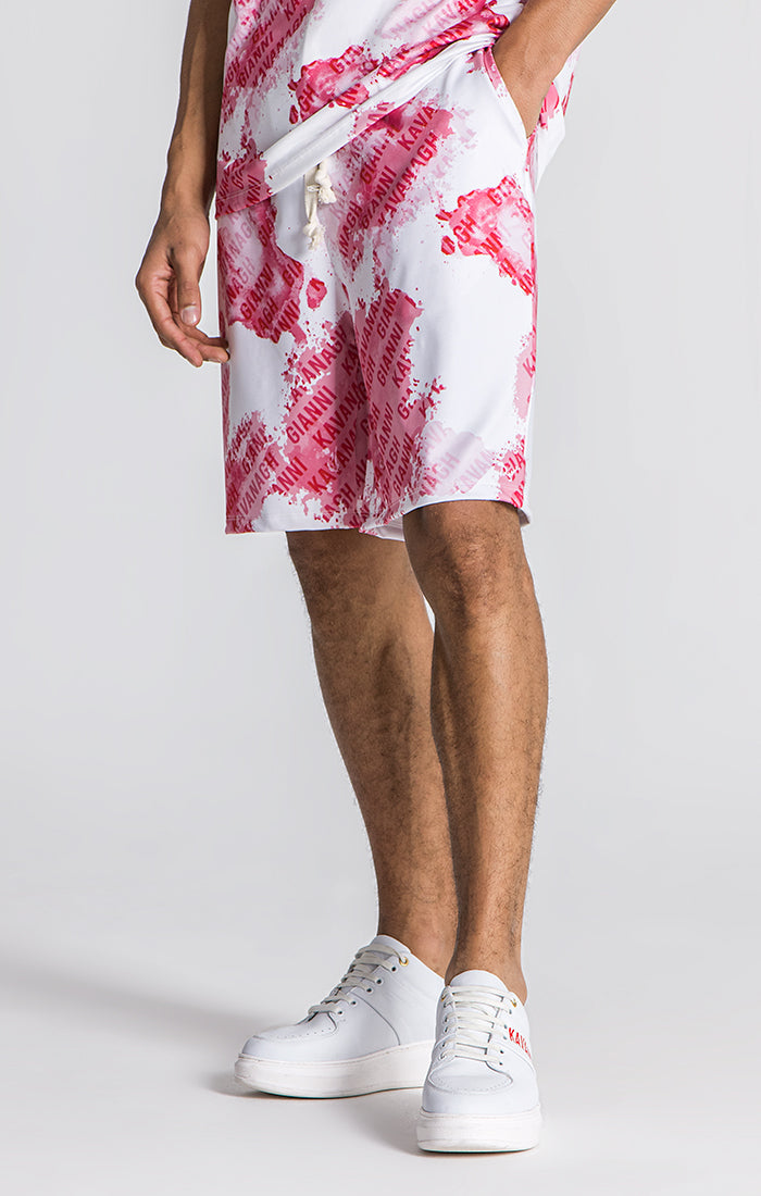 Pink Lotus Shorts
