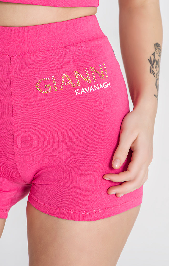 Pink Signs Shorts