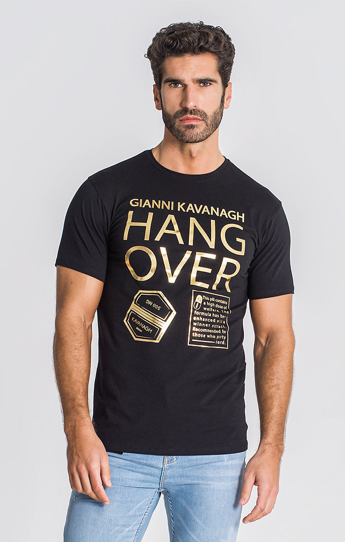 Black Hangover Gold Tee 