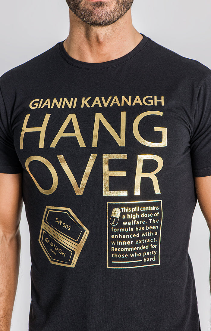 Black Hangover Gold Tee 