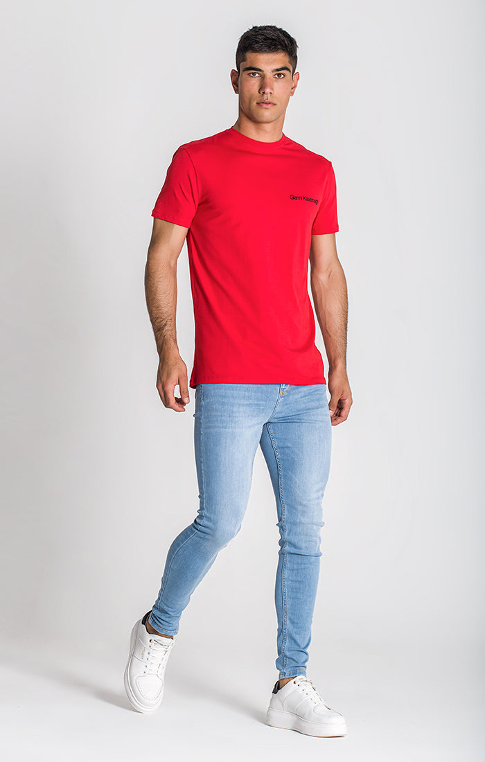 Problem Gymnast kage Red Essential Micro Slim Tee | T-shirts | Gianni Kavanagh