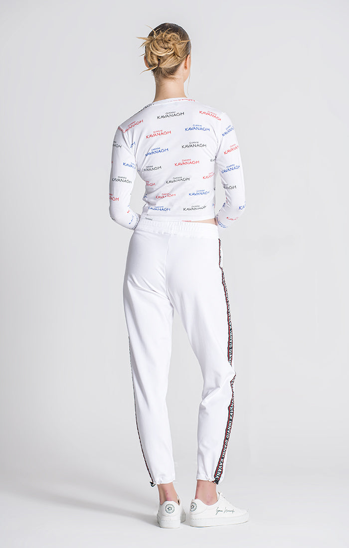 White Attitude Longsleeve Tee